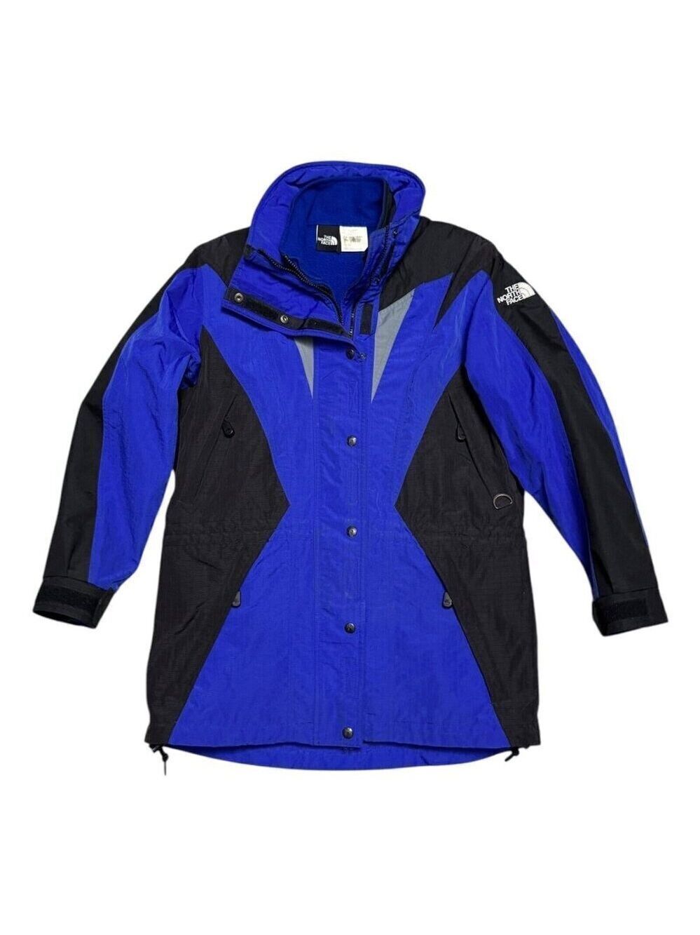 VINTAGE The North Face EXTREME LIGHT 2-in-1 Convertible Fleece Ski Parka Coat XS